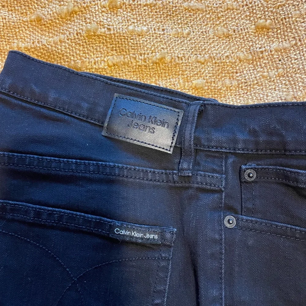 Black Calvin Klein Straight Leg Jeans